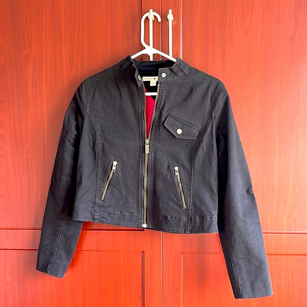 Gorgeous Tommy Hilfiger Moto Jacket - Medium